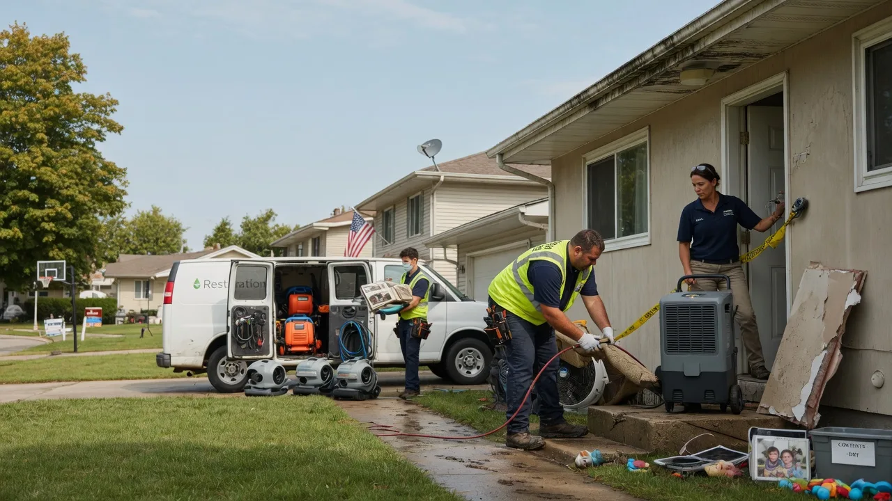 Water Damage Restoration in Rome, IN near me
